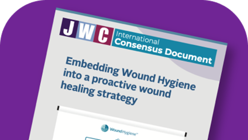 A JWC international consensus document on embedding wound hygiene into a proactive wound healing strategy.